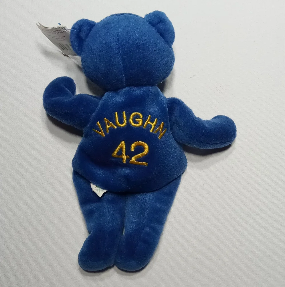 1998 Salvino's Bammers #10 Chipper Jones #42 Mo Vaughn Beanie Bears - Picture 7 of 12
